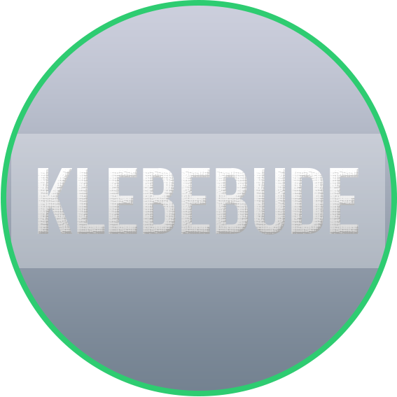 Klebebude - Werbebeschriftungen - Aufkleberdruck - Domainaufkleber