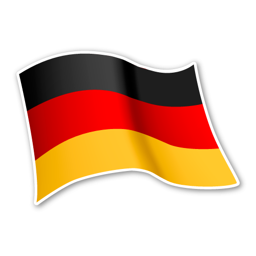 GAL 0093 Deutschland Flagge DRU 0061