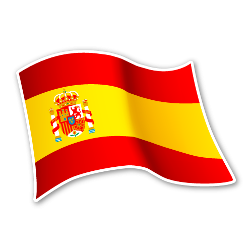 GAL 0095 Spanien Flagge DRU 0085