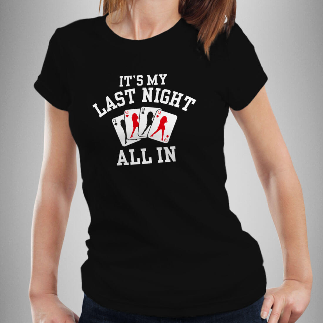 Junggesellenabschied Last Night all in Heirat TShirt modern cool bis 5XL WTD091